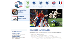 Desktop Screenshot of lasshoa.com
